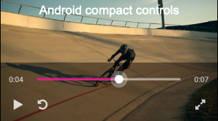 Kompakte Android-Steuerelemente